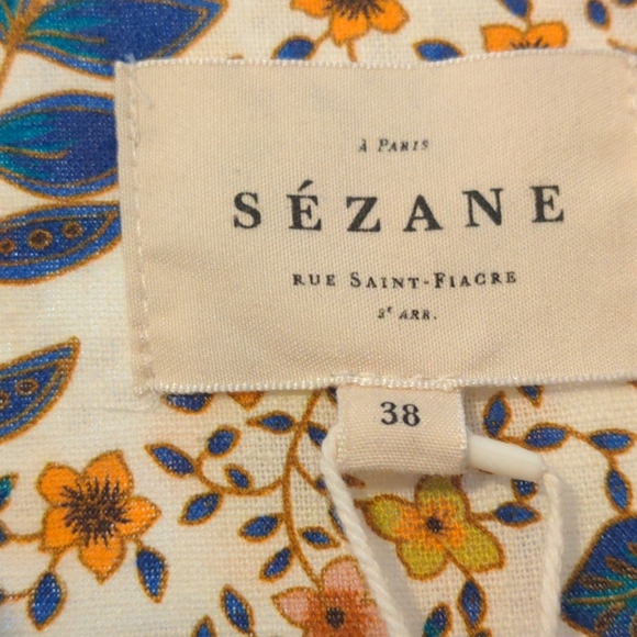 NWT Sezane Bella Dress - Picture 6 of 8